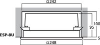 Monacor ESP-8U, ELA-Wand- und Deckenlautsprecher zur...