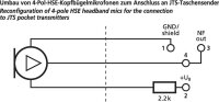 Monacor HSE-110, Kopfbügelmikrofon