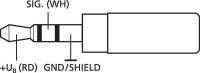 Monacor HSE-330/SK, Professionelles Kopfbügelmikrofon