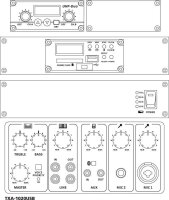 Monacor TXA-1020USB, Transportables...