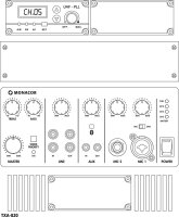 Monacor TXA-820, Transportables Verstärkersystem