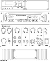 Monacor TXA-820CD, Transportables Verstärkersystem