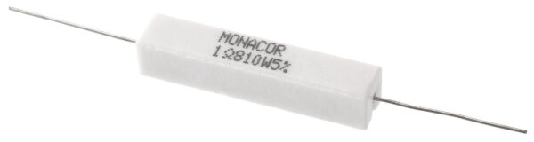 Monacor LSR-18/10, Hochlast-Zementwiderstand, 1,8 Ohm, 10 Watt