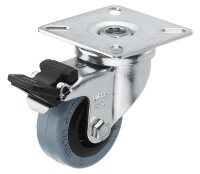 Blickle GCB-50B, Lenkrolle Ø 50 mm mit Bremse