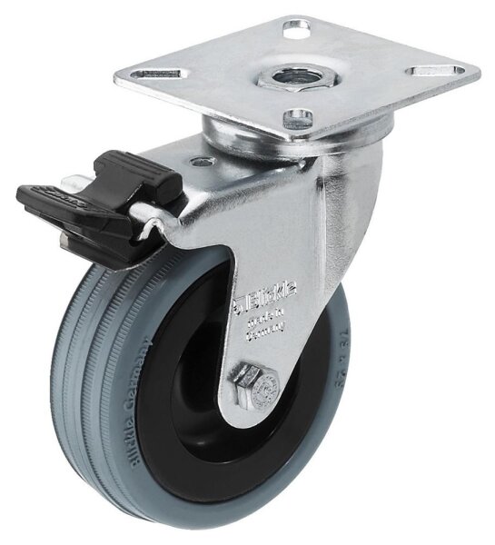 Blickle GCB-75B, Lenkrolle Ø 75 mm mit Bremse