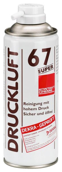 Kontakt KDS67-400, Druckluft 67 Super, Spray, 400 ml