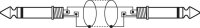Monacor MCC-100/SW, Mono-Klinkenkabel, 1 m