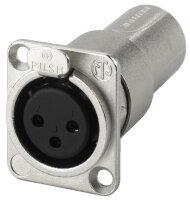 Neutrik Adapter 3pol XLR(F)/3pol XLR(M) NA3FDM