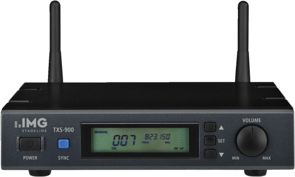 IMG Stageline TXS-900, Multi-Frequenz-Empfängereinheit, 823-832 MHz + 863-865 MHz