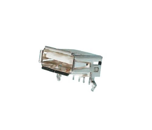 USB-Einbaubuchse, Serie A, gew., Printmontage