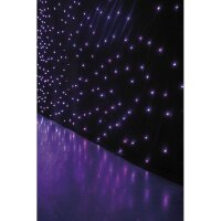 Showtec Star Dream 6x3m RGB, LED-Vorhang, 128 RGB-LEDs, inkl. Controller