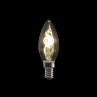 Showgear LED Filament Candle Bulb B10 E14, C35, 2 Watt,...