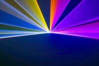 Laserworld Cube 3, 3000mW Laser, akkubetrieben, Bluetooth-APP, DMX, Stand-Alone (Musik), ILDA