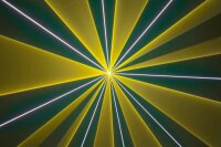 Laserworld Cube 7, 7000mW Laser, akkubetrieben, Bluetooth-APP, DMX, Stand-Alone (Musik), ILDA