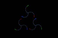 Laserworld Cube 7, 7000mW Laser, akkubetrieben, Bluetooth-APP, DMX, Stand-Alone (Musik), ILDA