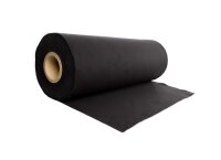 Admiral Molton Skirting, schwarz, 160g/m², B: 0.4m