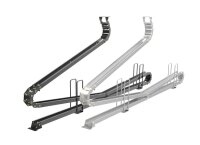 Admiral SNAKE Kabelführung, silber, Breite: 2m, Hub: 5m