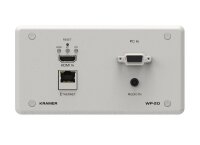 Kramer WP-20/EU-80(W) Wandpanel / HDBT-Übertrager,...