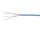 Kramer BC-UNIKAT/LSHF-100M CAT6a Kabel, blau