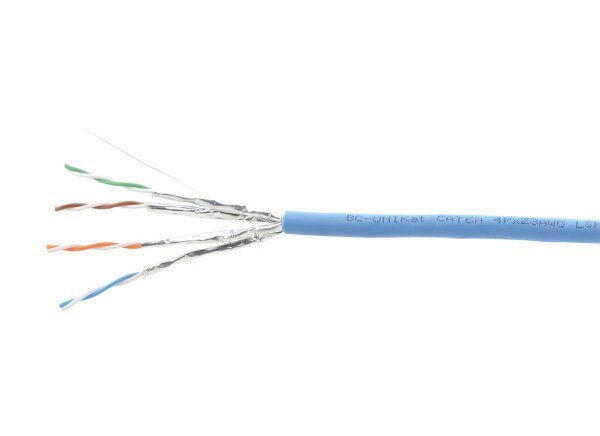 Kramer BC-UNIKAT/LSHF-500M CAT6a Kabel, blau