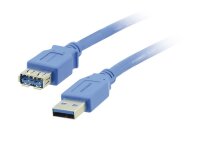 Kramer C-USB3/AAE-3 USB Kabel, 0.9m, BLAU