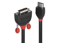 Lindy 36270 Video-Adapterkabel, 0.5m, Black Line, HDMI,...