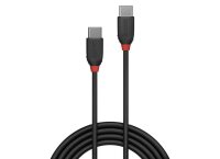 Lindy 36906 USB-Kabel, 1.0m, Black Line, USB C 3.1, USB C...