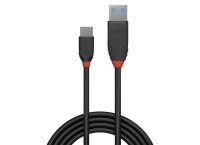 Lindy 36914 USB-Kabel, 0.15m, Black Line, USB C 3.1, USB...