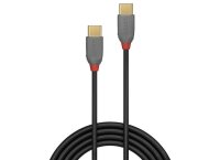 Lindy 36870 USB-Kabel, 0.5m, Anthra Line, USB C 2.0, USB...