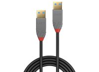 Lindy 36751 USB-Kabel, 1.0m, Anthra Line, USB A 3.0, USB...