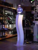 Eurolite 2x Stage Stand 150cm curved incl. Cover and Bag