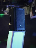 Eurolite 2x Stage Stand 150cm curved incl. Cover and Bag