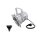 Eurolite Set PAR-38 Spot sil + PAR-38 230V COB 18W E-27 LED 1800-3000k dim2warm