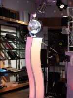 Eurolite Stand Mount with Motor for Mirror balls up to...