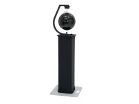 Eurolite Stand Mount with Motor for Mirror Balls up to 50cm bk + Quick Link