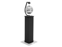 Eurolite Stand Mount with Motor for Mirror Balls up to 50cm bk + Quick Link