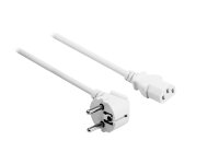 Omnitronic IEC Power Cable 3x1.0 1.2m wh