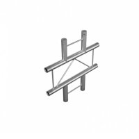 Duratruss DT 22/2-C41H-X X-joint, 4-Weg Kreuz horizontal