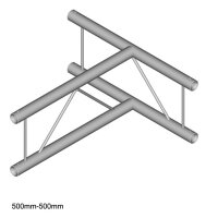 Duratruss DT 22/2-T35V-T T-joint, 3-Weg T-Stück vertikal