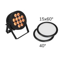 Eurolite Set LED IP PAR 12x9W QCL Spot + 2x...