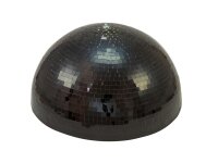 Eurolite Half Mirror Ball 40cm black motorized