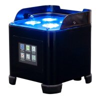 ADJ Element ST HEX, 4x 6-Watt RGBAW+UV LEDs, akkubetrieben