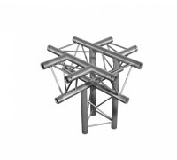 Duratruss DT 23/2-C53-XD, 5-Weg Ecke unten, X-joint + down