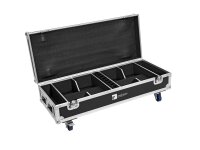 Roadinger Flightcase 8x AKKU IP UP-4 QuickDMX mit Ladefunktion