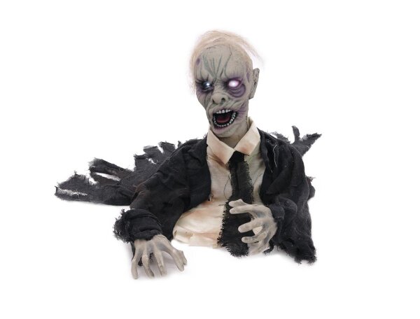 Halloween Zombie, animated 43cm
