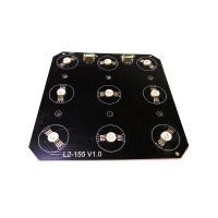 Pcb (LED) LED Party Panel RGB+UV (L2-155 V1.0)