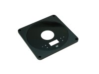 housing part (cover with disc) Flat Light black