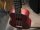 Dimavery UK-100 Sopran-Ukulele, flamed red