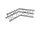 Duratruss DT 23/2-C22-L120 2-Weg Ecke 120°, 120° corner 50cm