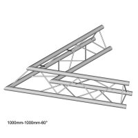 Duratruss DT 23/2-C20-L60 2-Weg Ecke 60°, 60° corner 100cm